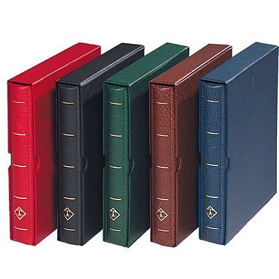Leuchtturm OPTIMA F Ringbinder inkl. Schutzkassette zur Auswahl