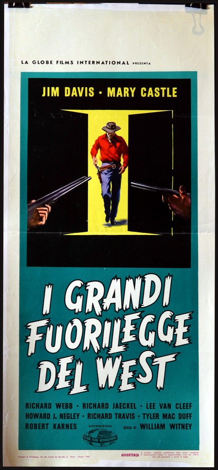 Locandina di I grandi fuorilegge del West (1961)