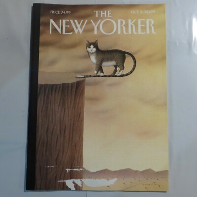 The New Yorker Magazine October 5, 2009  On The Edge  By Gurbuz Dogan M6