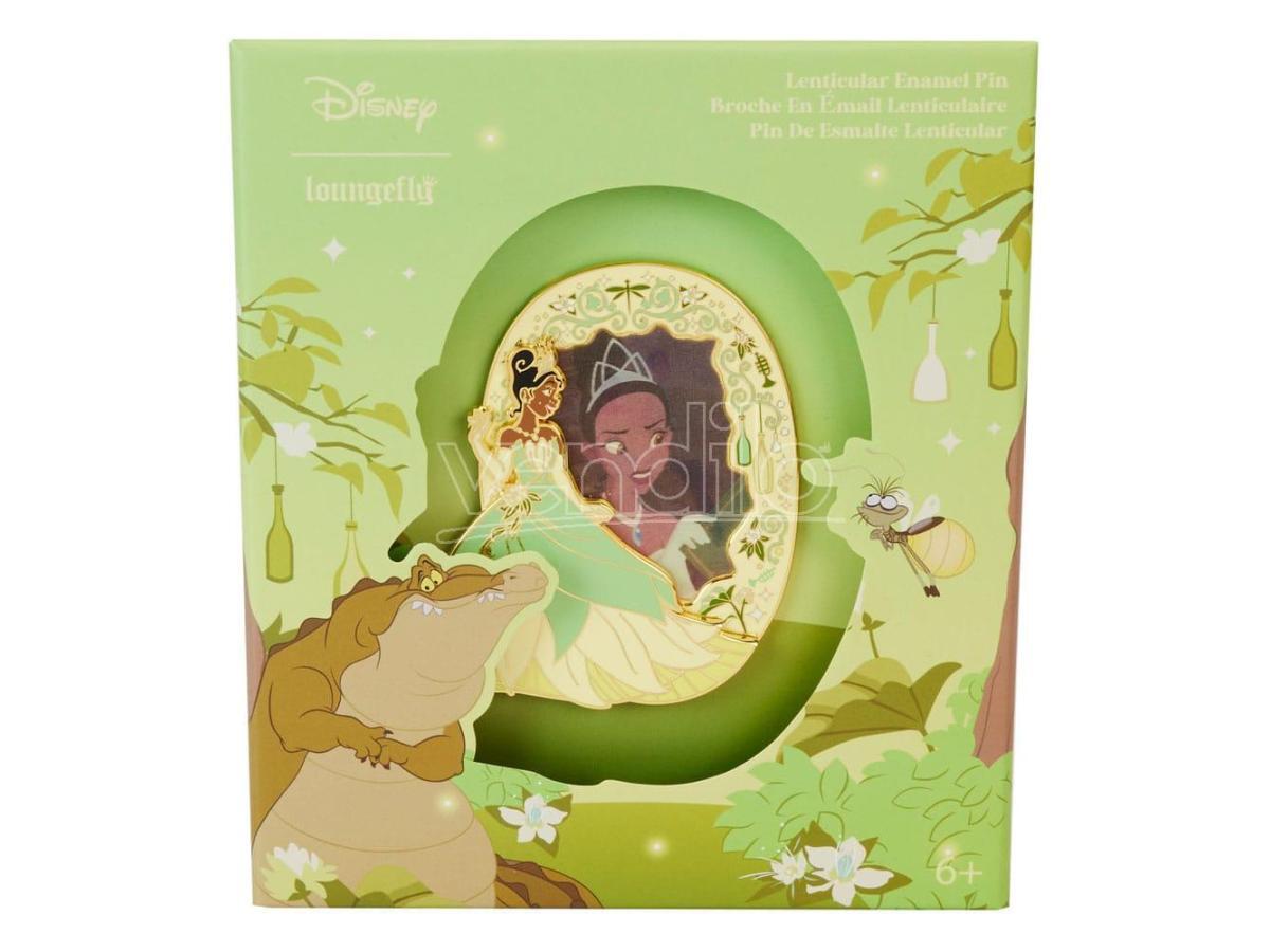 Disney By Loungefly Enamel 3" Pins Princess E The Frog Tiana 3" Da Collezionebox