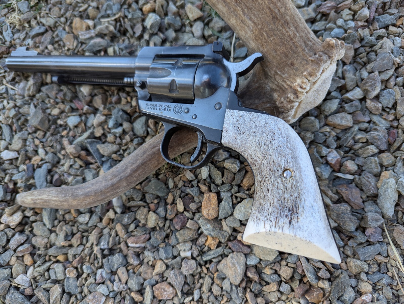 Ruger Blackhawk Grips Old Vaquero Xr3-red Single Six Elk Antler