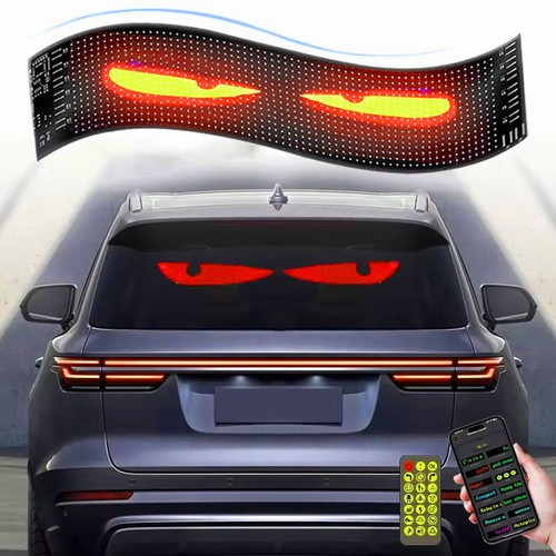 Für Lkw Devil's Eye Lampe LED-Bildschirm Auto-Augenlicht Lkw dynamisches Licht - Picture 5 of 17