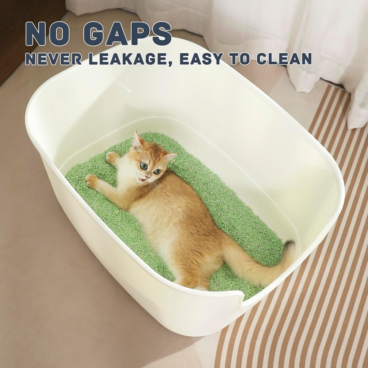 Cat Litter Mat Litter Box Gefryco Jumbo Cat With Sifting Lid For