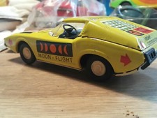 VINTAGE EHRI SPACE TRAVEL ROCKET TIN TOY CAR N1 COUPE DDR GDR FRICTION GERMANY