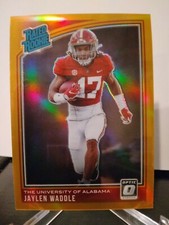 2021 Chronicles Draft Picks #207 Jaylen Waddle Optic Rated Rookies ORANGE PRIZM