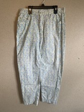vintage floral casual womens pants