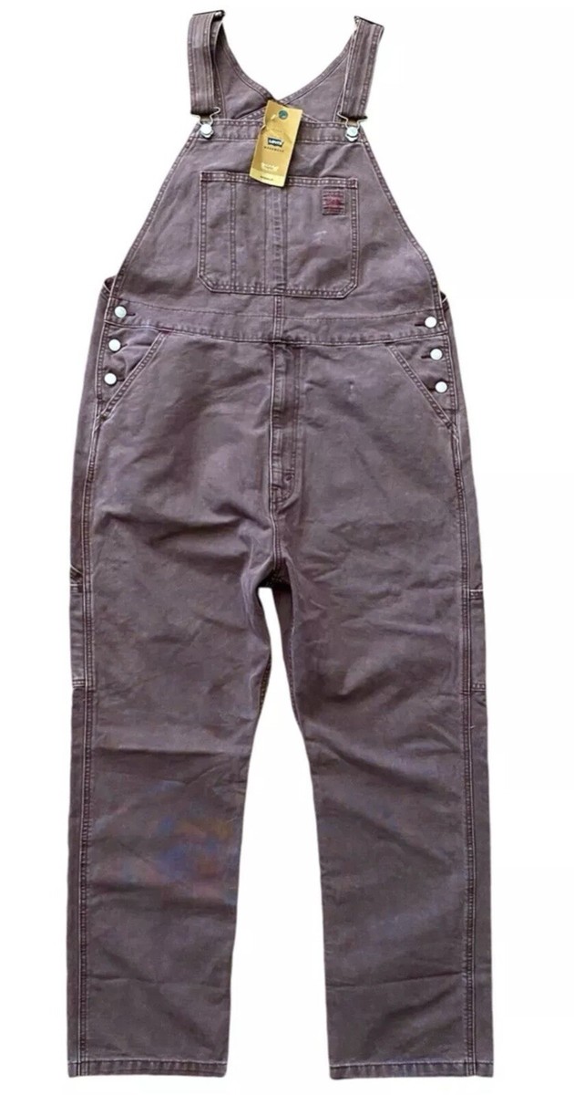 Levi's Workwear Men S Super Sour Overall Garment Dye Purple