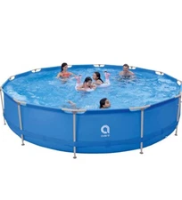 Above ground swimming pool metal frame