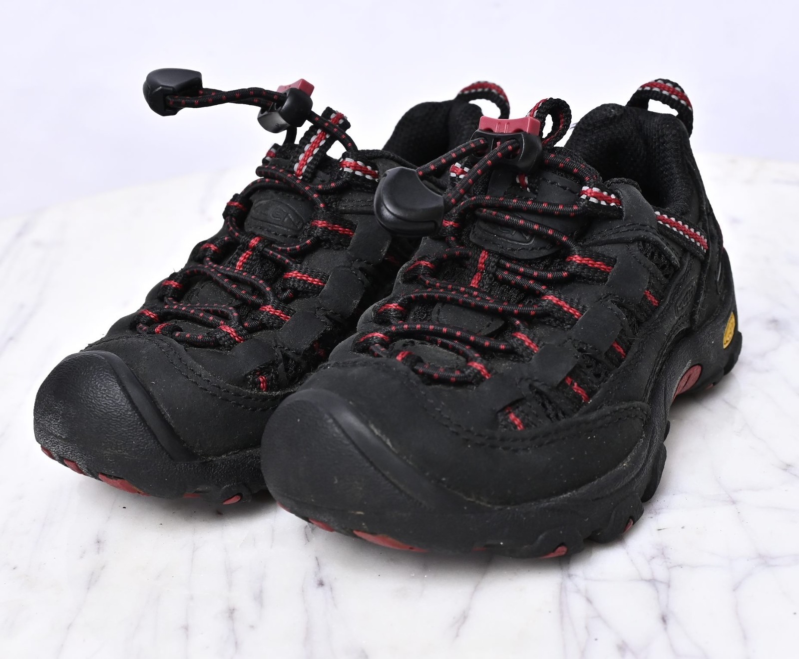 SAOLA Scarpe sneakers Keen Alamosa WP pelle trail escursionismo outdoor bambini piccoli taglia 8