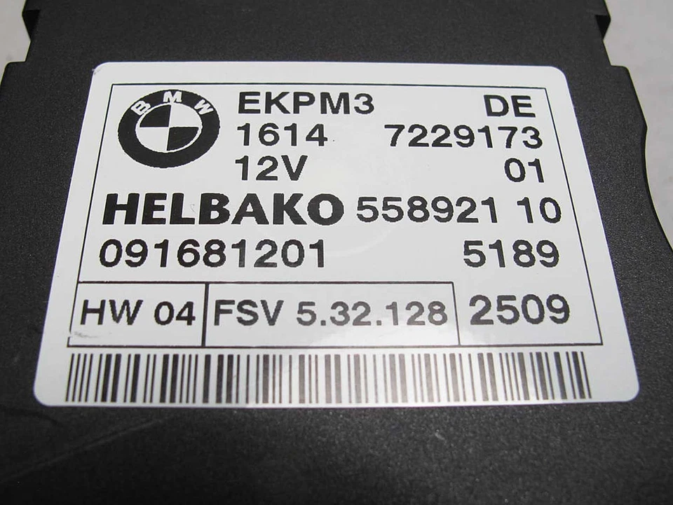 Módulo de control de bomba de combustible BMW N51 N52 N54 N55 EKPM3 1 3 5 Z4 X5 X6 06-10 OEM Foto 3 de 3