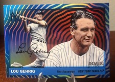 Unique Lou Gehrig Sketch Card Raises Funds for ALS 7