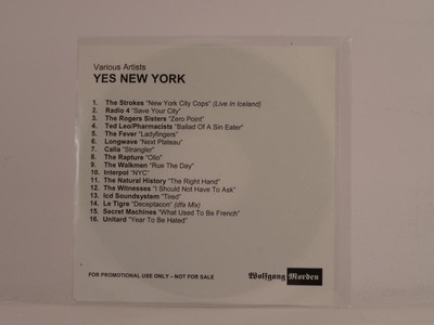 VERSCHIEDENE KÜNSTLER NEW YORK CITY COPS/SAVE YOUR CITY (478) 16 Titel Promo CD Album 