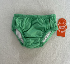 Wonder Nation Jade Stone Elastic Waist Legs Baby Swim Diaper Cover Sz 6-9M NEW