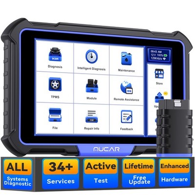 2026 Newest Free Update MUCAR VO8 Car All Systems Diagnostic Tool OBD2 Scanner