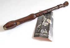 Gill PL106 Soprano Recorder, Brown with Pamphlet