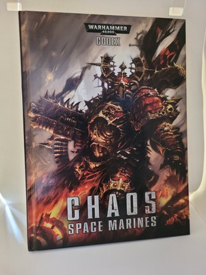 Warhammer 40k Codex Chaos Space Marines Hardcover