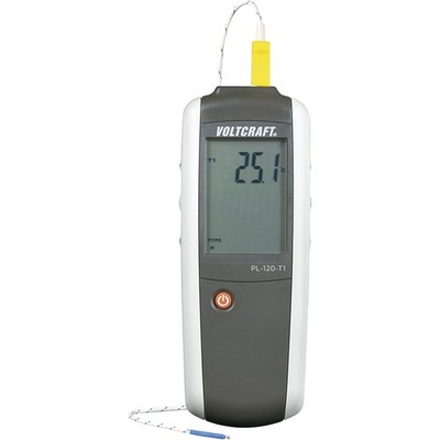 VOLTCRAFT PL-120 T1 Temperatur-Messgerät  -200 - +1372 °C Fühler-Typ K, J