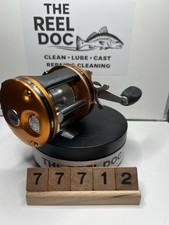 Abu Garcia Ambassadeur 6001B LEFT HAND Baitcast Reel Orange Sweden 2012