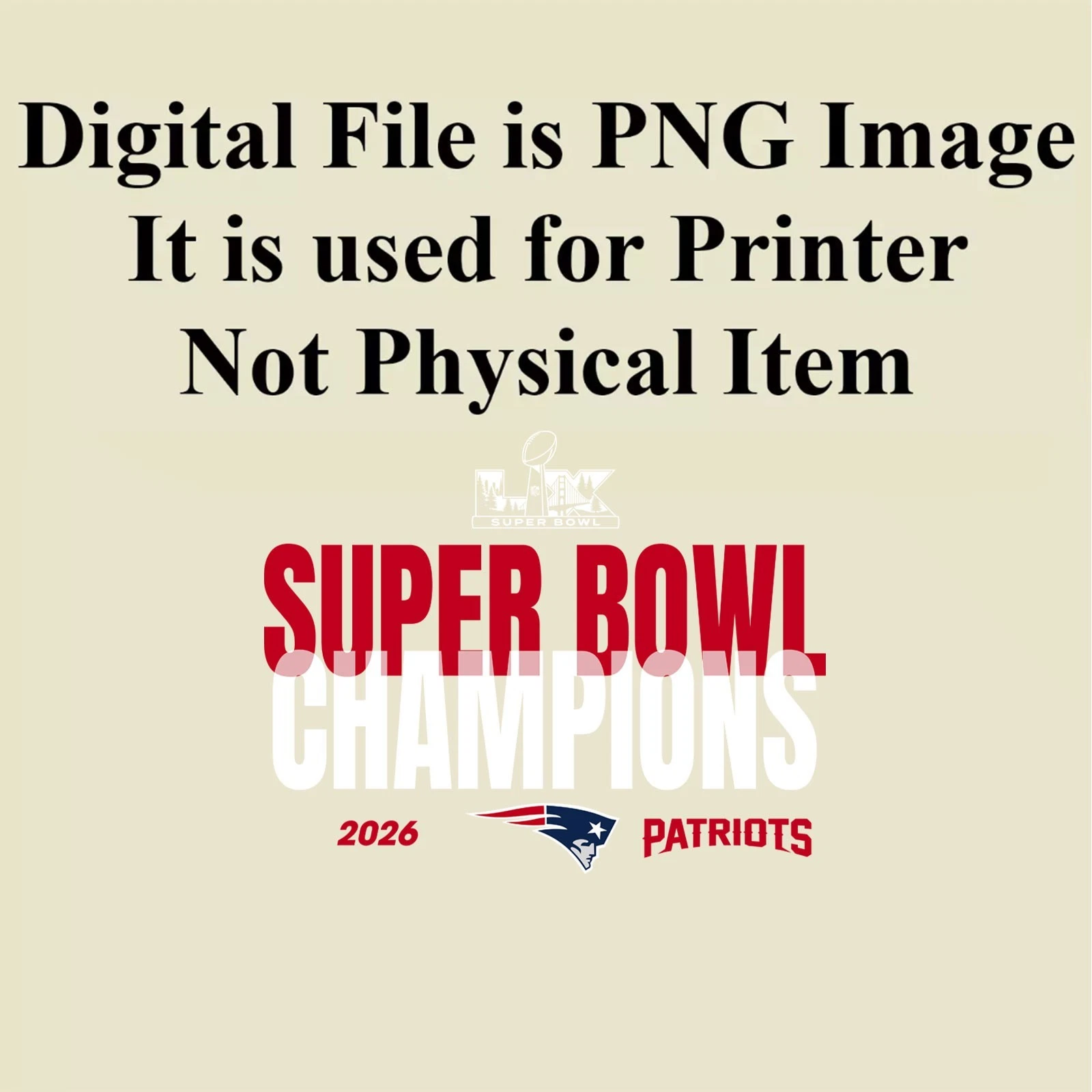 England Patriots 2026 Super Bowl LX Champions T-Shirt NE Champions For Fan