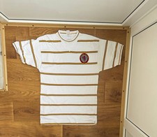 RETRO REPLICA MEN'S FC ASTON VILLA 1983/1984 SOCCER FOOTBALL SHIRT JERSEY SIZE M
