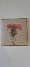 Historic Scotland thistle tapestry wall hanging/pitcure BNIP