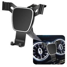 musttrue Car Phone Holder for Mercedes Benz 3 inches maximum width , Black
