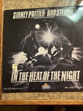 "In the Heat of the Night" Extended Play Laserdisc LD - Sidney Poitier