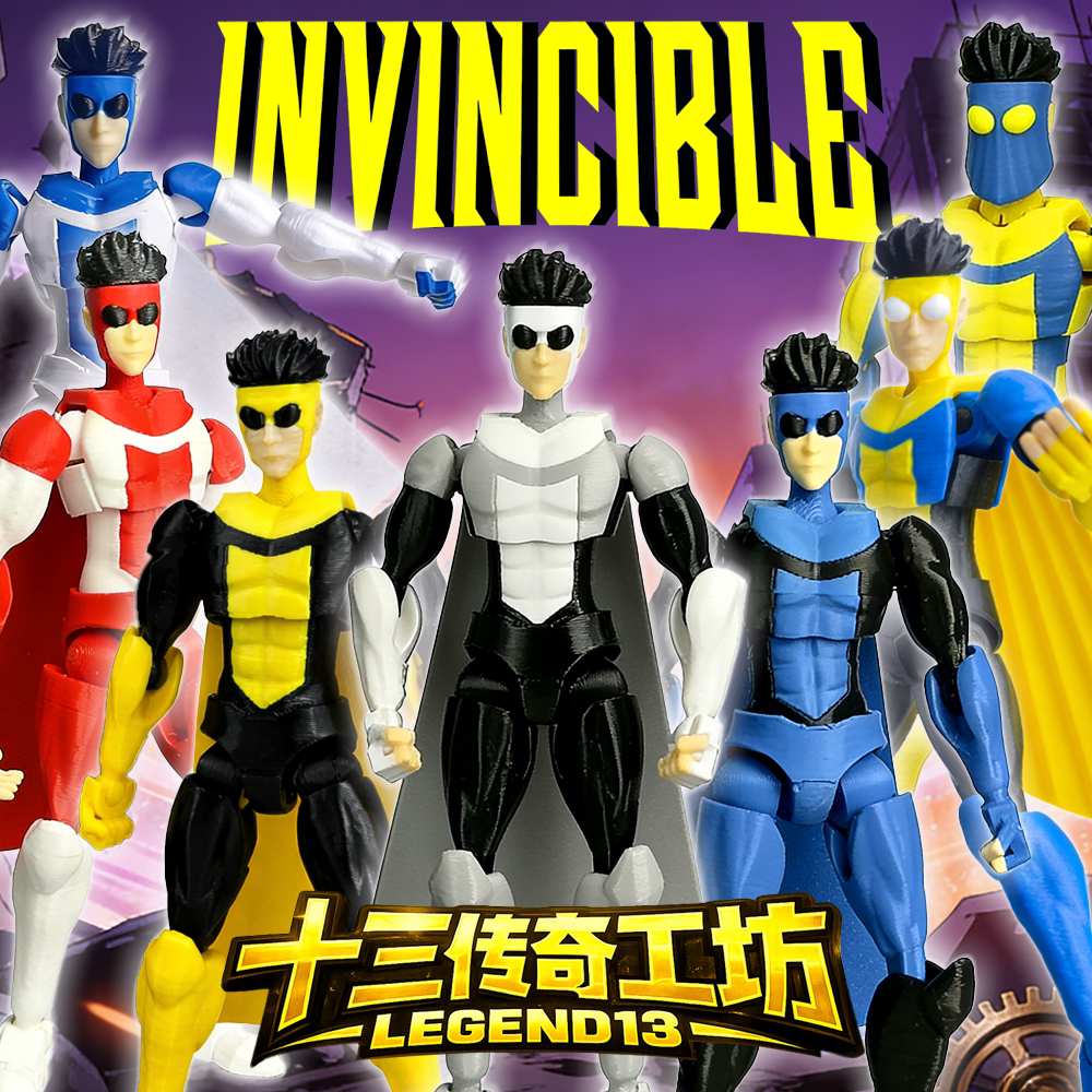 13 Legend Invincible Omni-Man 1/12 Lucky13 Multi-Jointed Figure