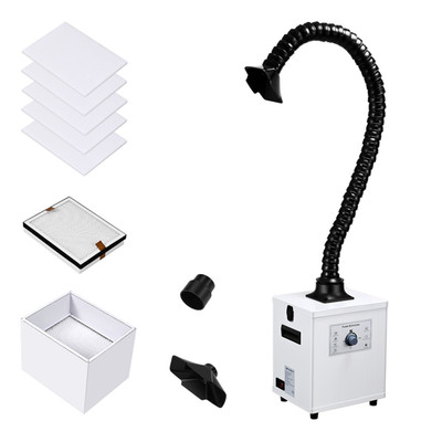 Monport Rauchabsaugung 150W Absauganlage Rauchabsorber Lötabsaugung Rauchabzug