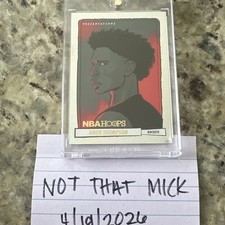 Panini 2023-24 NBA Hoops Presentations Insert Amen Thompson #18 Houston Rockets