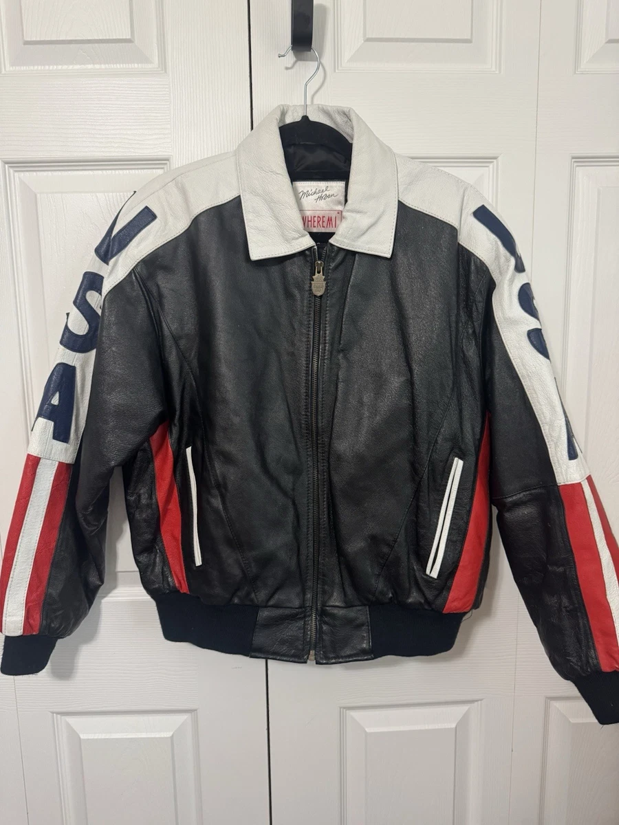 Las mejores ofertas en Michael Hoban EE. UU. Chaqueta de cuero | eBay