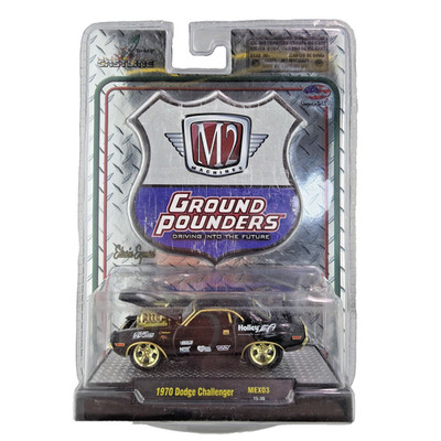   M2 Machines 1970 Dodge Challenger Ground Pounders #31600 CASTLINE Rare 