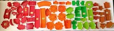 VTech Go Go Smart Wheels Track- Lot 105 Pieces Hand Washed.