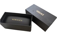 Versace Authentic Black Hard Eyeglass Case W/ Box