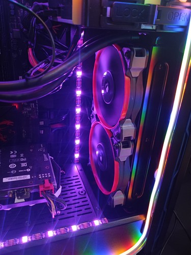 PC ASSEMBLATO COOLER MASTER I5 16GB 256GB SSD NVME MSI NVIDIA 4GB - 第 5/11 張圖片