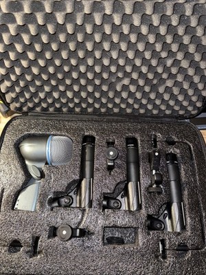 USED Shure DMK57-52 Drum Dynamic Microphone Kit SEE DESC