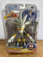 New and Sealed Jazwares Silver The Hedgehog S...