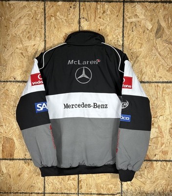 McLaren Mercedes F1 Racing Jacket Mens M Vodafone Mobil 1