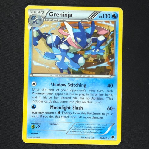 Greninja 40/122 - Breakpoint - Pokemon Card