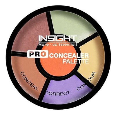 INSIGHT Pro Concealer Palette - Shade Corrector | Makeup Wheel for Face | Sat...