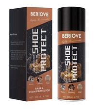 BERIOVE Protect Shoe Protector Spray - Rain  Stain Waterproof Nano White