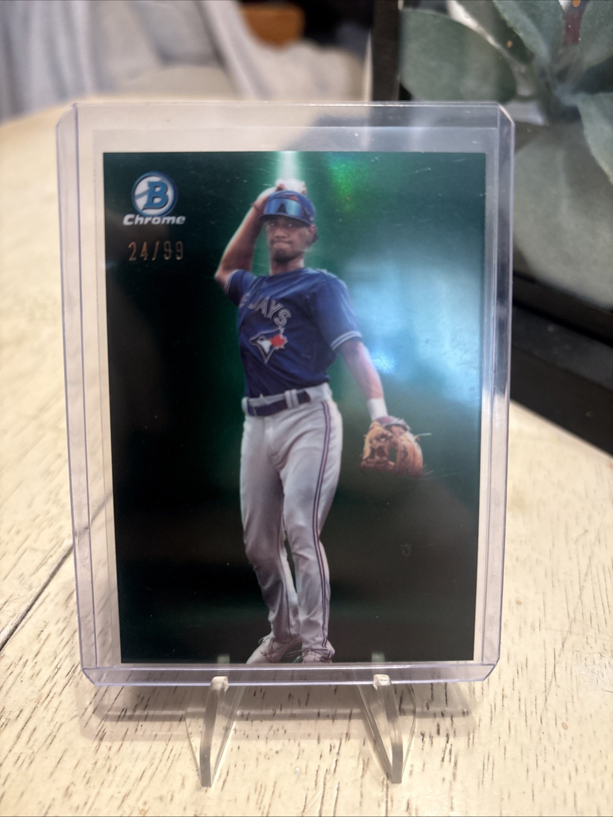 2024 Bowman - Bowman Spotlights Arjun Nimmala #BS-15 Green Refractor /99 (RC)