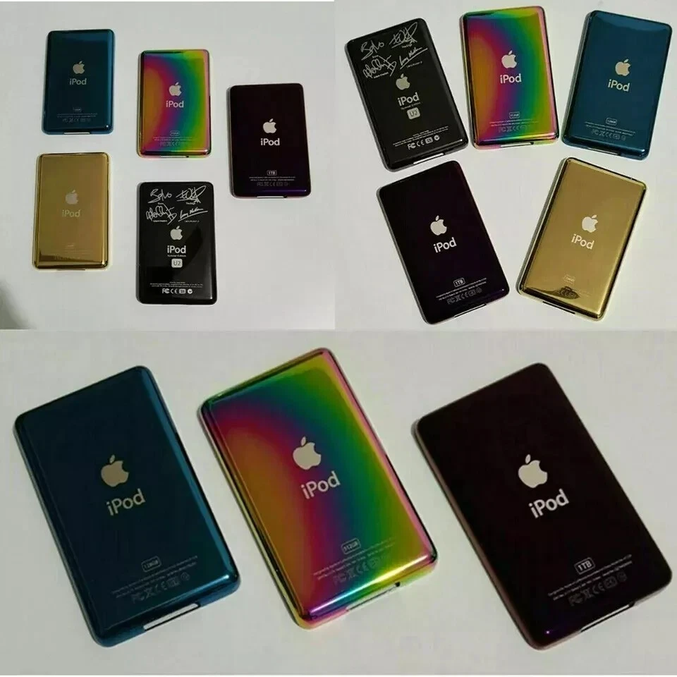 Funda Carcasa Trasera Metal para iPod Classic 6/7th Video 5/5.5th 10.5mm 128GB Foto 3 de 4