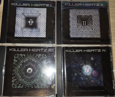 Killer Hertz - 4 CD Set - Sound Design & Music Series - Killer Hertz 1-4 CDs