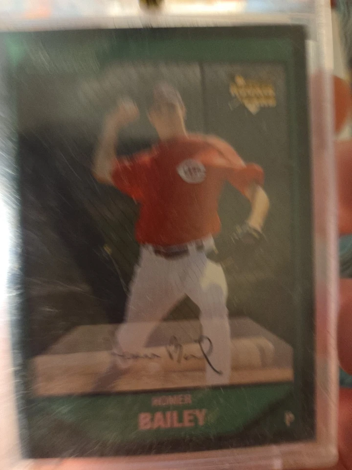 Bowman Draft Picks & Prospects 2007 - Cromo Homer Bailey  Foto 3 de 4