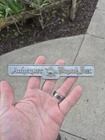 Vintage Beer Advertising Metal Sign Or Plaque or Emblem ANHEUSER BUSCH INC