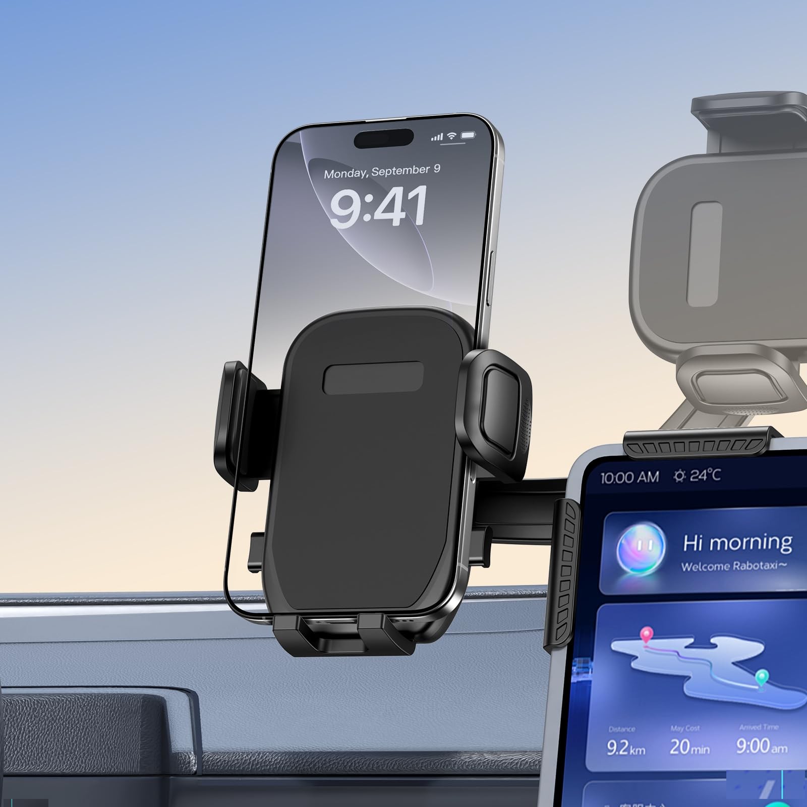 Tesla Phone Mount, 360° Adjustable Universal Tesla Model Y Accessories, Phone...