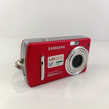 Samsung Digimax L50 5.0MP Red Digital Camera Red Samsung Camera Tested