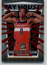 2023-24 Donruss Optic Bilal Coulibaly My House Holo #16 Washington Wizards