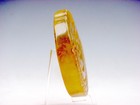 Old Nephrite Jade Stone Carved Pendant Double Dragon & Phoenix #03242604 — photo 5
